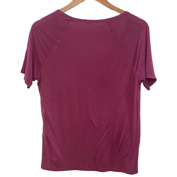 Garage Short Sleeve Tee Fuchsia Pink Size Small - Picture 2 of 4